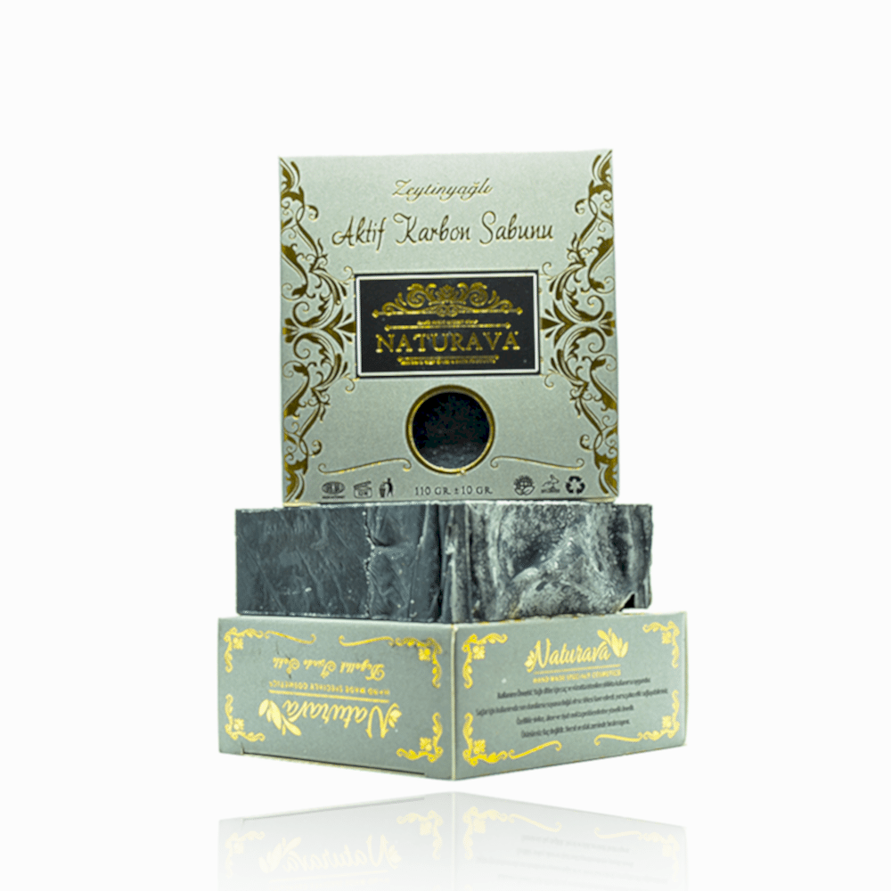 Naturava Doğal Kozmetik Doğal Aktif Karbon Sabunu