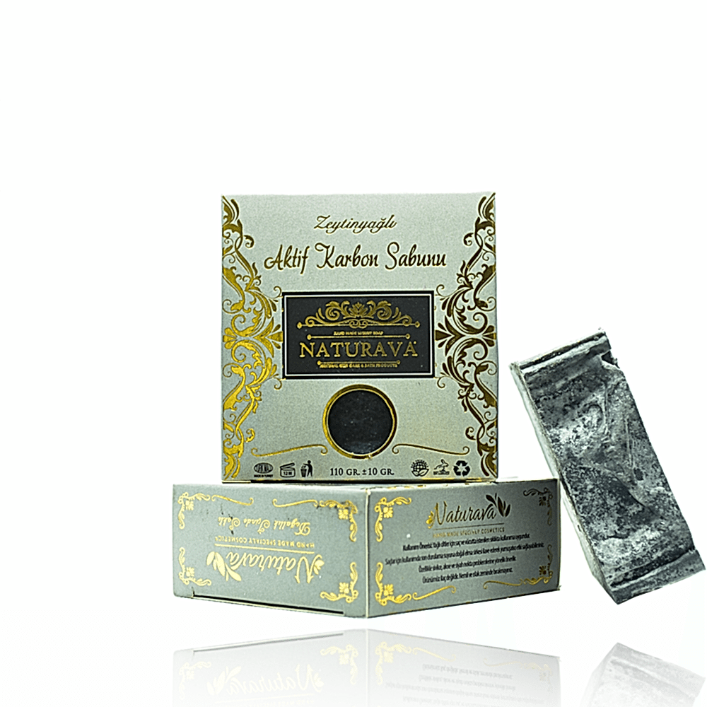 Naturava Doğal Kozmetik Doğal Aktif Karbon Sabunu