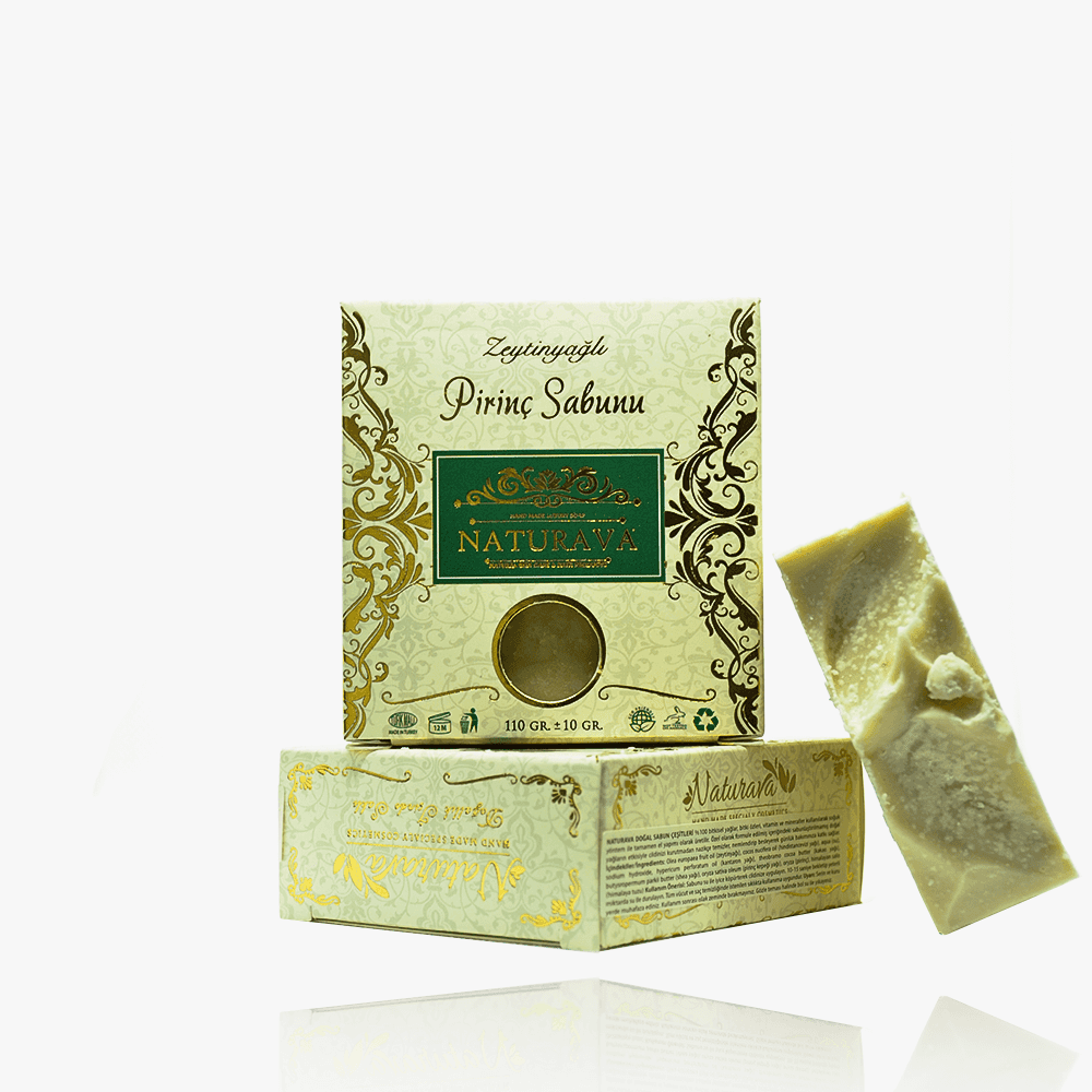 Naturava Doğal Kozmetik Doğal Pirinç Sabunu