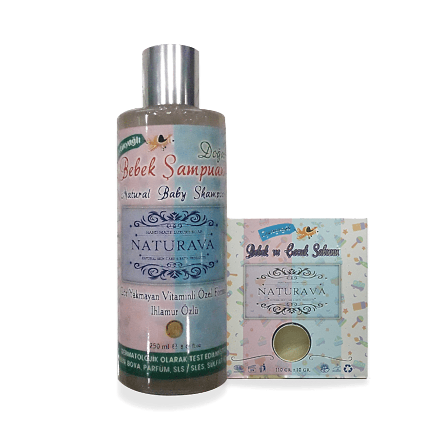 Naturava Bebek Şampuanı + Bebek Sabunu 2li Set
